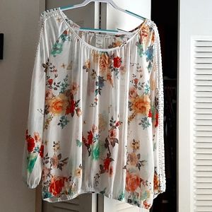 Women's floral shirt